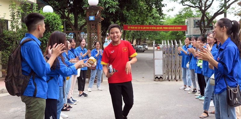 Kỳ thi tuyển sinh lớp 10 năm 2020 tại Phú Thọ diễn ra nghiêm túc, đúng quy chế. Ảnh: phutho.edu.vn