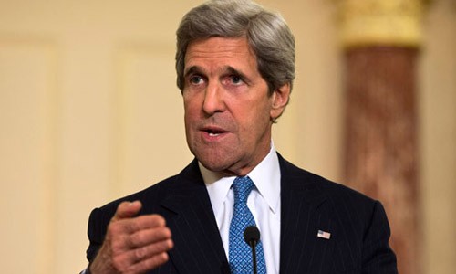 Ngoại trưởng Mỹ John Kerry. Ảnh: AP