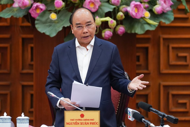 Thủ tướng Chính phủ Nguyễn Xuân Phúc. Ảnh: Lê Châu/VGP