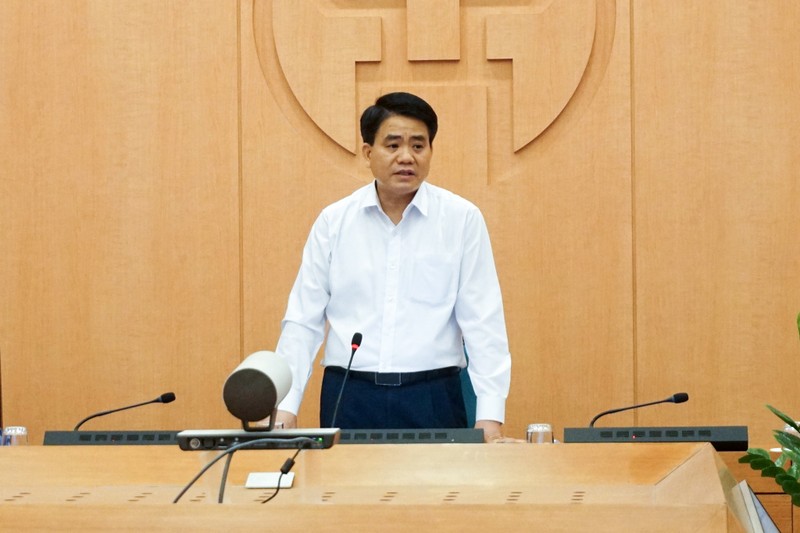 Ông Nguyễn Đức Chung – Chủ tịch UBND TP. Hà Nội. Ảnh: Nguyễn Khánh 