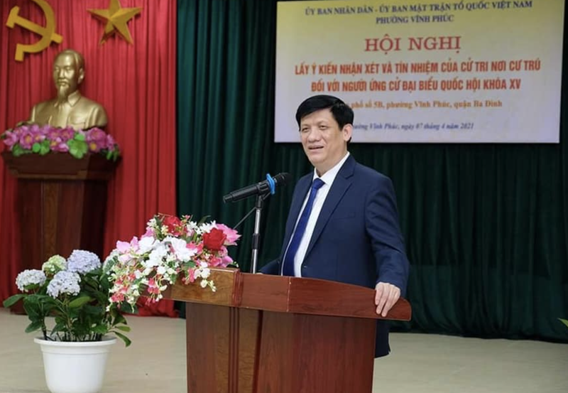 GS.TS. Nguyễn Thanh Long - Bộ trưởng Bộ Y tế (Ảnh - BYT) 