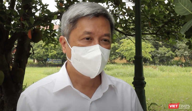 Thứ trưởng Bộ Y tế Nguyễn Trường Sơn (Ảnh cắt từ video - nguồn: BYT) 