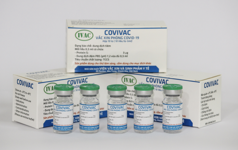 Vaccine phòng COVID-19 COVIVAC (Ảnh - IVAC)