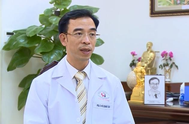 Ông Nguyễn Quang Tuấn thời còn là Giám đốc Bệnh viện Tim Hà Nội (Ảnh - TH)