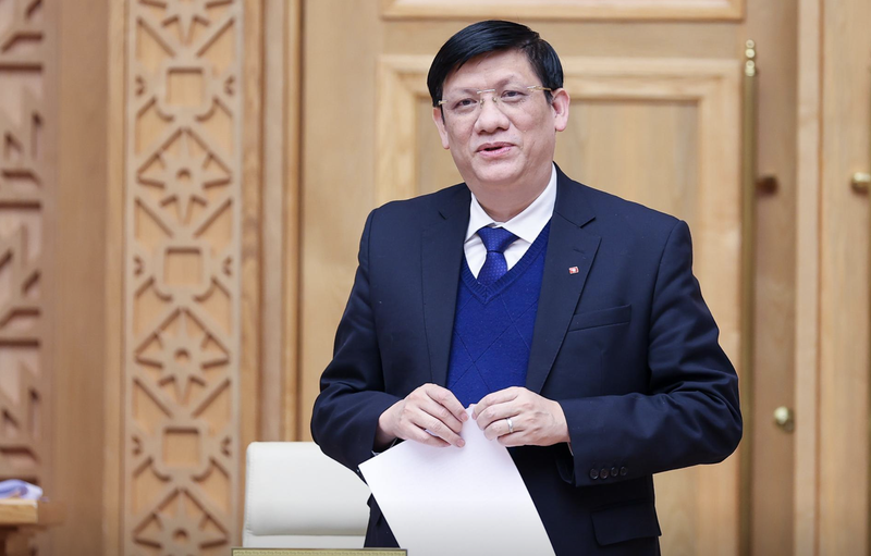 Bộ trưởng Bộ Y tế Nguyễn Thanh Long (Ảnh - Nhật Bắc/VGP) 