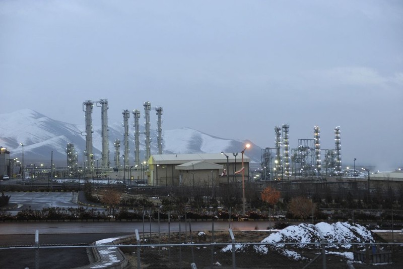 Cơ sở hạt nhân nước nặng tại Arak, Iran.