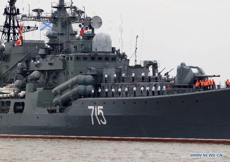 Tàu chiến của Hải quân Nga (ảnh minh hoạ)