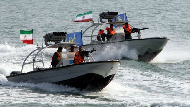 Tàu tuần tra cao tốc của Hải quân Iran.