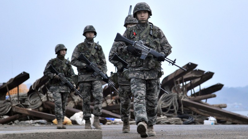  Quân đội Hàn tập trận bảo vệ quần đảo có tranh chấp với Nhật Bản