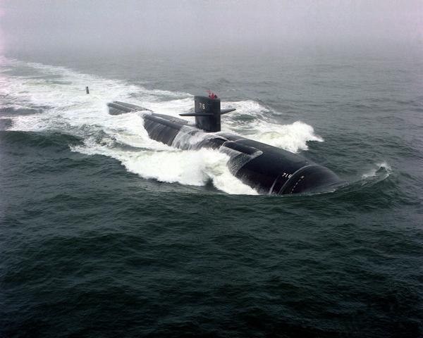 Tàu ngầm USS Buffalo của Hải quân Mỹ.