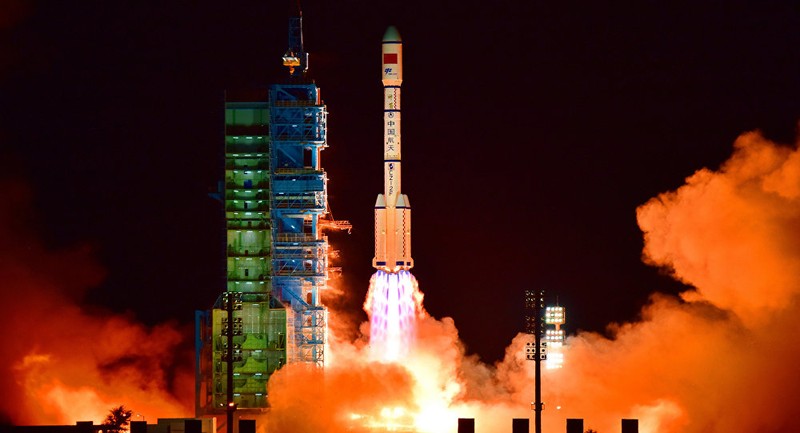 Trung Quốc thừa nhận không kiểm soát được Trạm không gian Thiên Cung-1. (ảnh minh họa Sputnik).