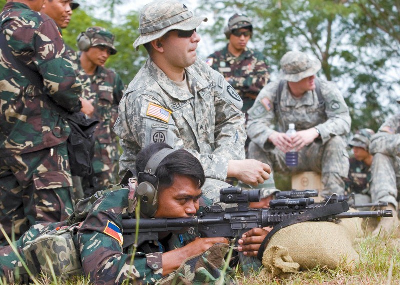 Mỹ xác nhận sẽ tập trận chung với Philippines (ảnh minh họa) 