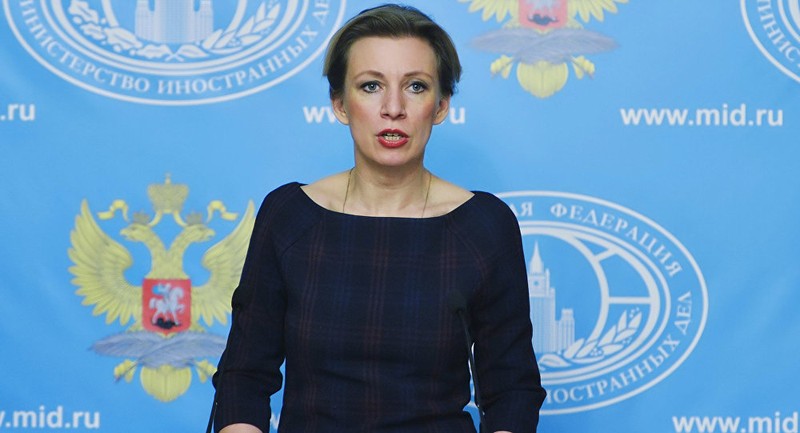 Phát ngôn viên Bộ Ngoại giao Nga Maria Zakharova. 