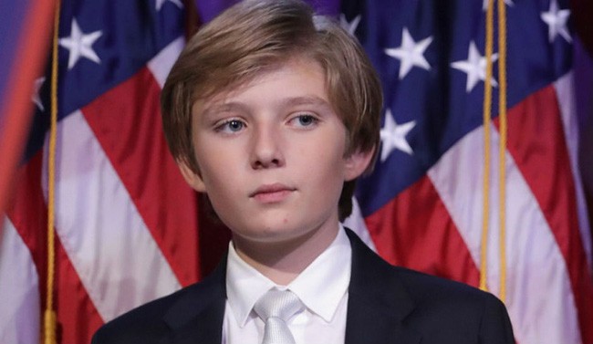 Con trai út của ông Trump không mấy hào hứng với Nhà Trắng.