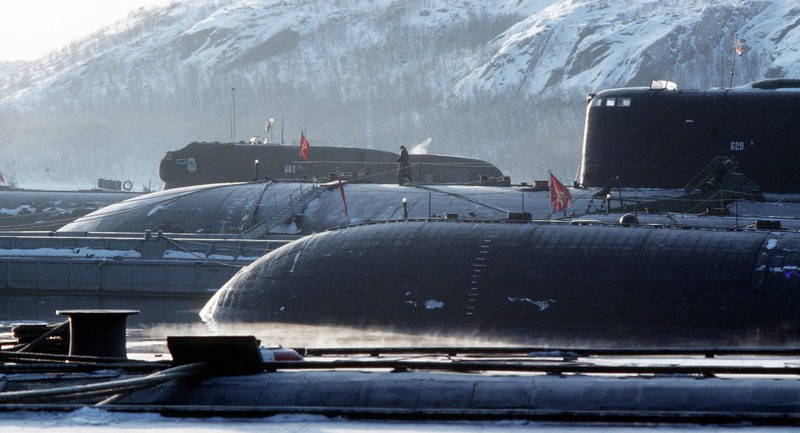 Tàu ngầm hạt nhân Nga (ảnh minh họa)