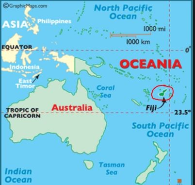 Động đất 7.2 độ richter gần Fiji, trên Thái Bình Dương: Có cảnh báo sóng thần