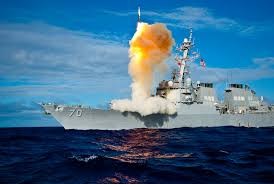 Tàu chiến có khả năng đánh chặn tên lửa đạn đạo của Hải quân Mỹ (ảnh minh họa)