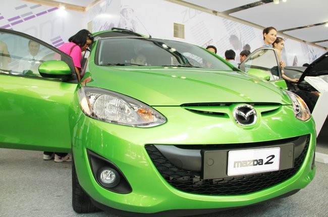 Các dòng xe du lịch thương hiệu Mazda do Thaco lắp ráp -sản xuất đã góp phần tăng thị phần chung của Thaco trong 3 tháng đầu năm nay