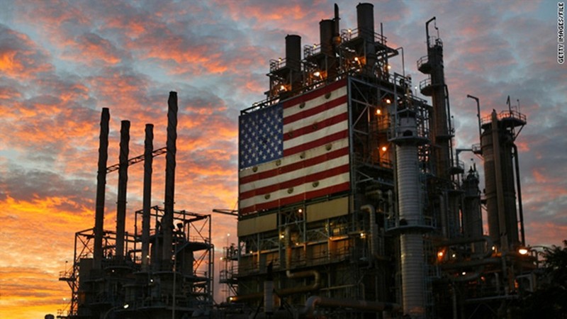 Mỹ vượt Nga trở thành nhà sản xuất dầu mỏ số 1 thế giới