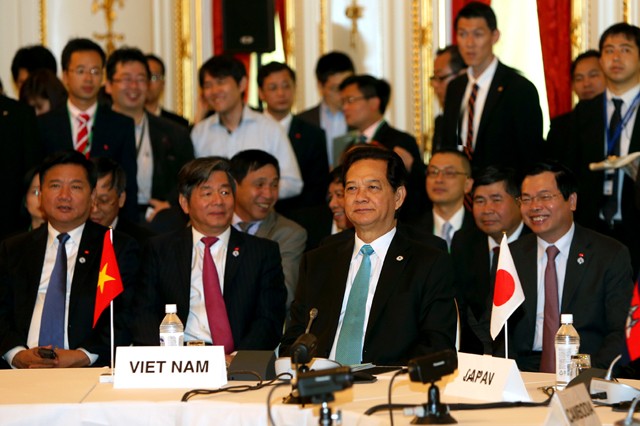 Thủ tướng Nguyễn Tấn Dũng và Đoàn Việt Nam dự Hội nghị Cấp cao Mekong-Nhật Bản lần thứ 7 