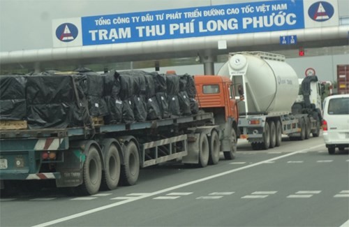 Đường cao tốc TP.HCM - Long Thành - Dầu Giây sẽ từ chối xe quá tải từ ngày 20.7 