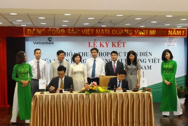 Lễ ký kết Thỏa thuận hợp tác toàn diện giữa Vietcombank và Vinatex