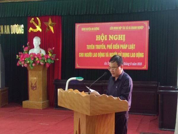 Ông Nguyễn Trường Sơn hiện là đương kim Phó Chủ tịch thường trực UBND huyện An Dương (Ảnh: haiphong.gov.vn)