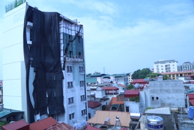 Tòa nhà xây dựng trái phép của ông Nguyễn Hoàng Linh - PGĐ Sở GTVT Hà Nội