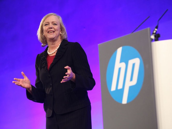 CEO Meg Whitman sẽ lãnh đạo HPE, một trong hai công ty mới tách ra từ HP - Ảnh minh họa: Internet