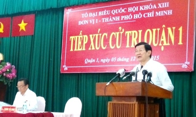 Chủ tịch nước Trương Tấn Sang: Tôi đã toàn tâm toàn ý nỗ lực thực hiện nhiệm vụ