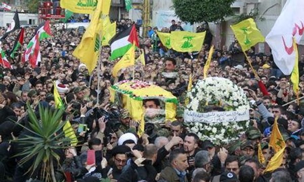Đám tang của Samir Qantar tại Beirut ngày 21.12