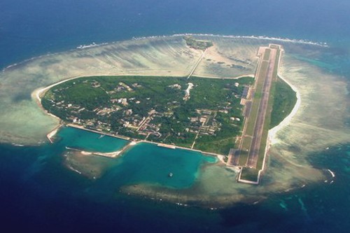 Trung Quốc đang chiếm đóng trái phép đảo Phú Lâm thuộc quần đảo Hoàng Sa của Việt Nam. Ảnh: Wikipedia.