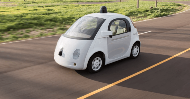 Xe tự hành của Google trong thời gian tới sẽ có cả khả năng sạc pin không dây - Ảnh: Google