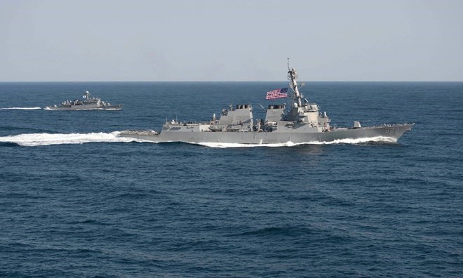 Tàu chiến Mỹ USS Lassen. (Nguồn: US Navy)