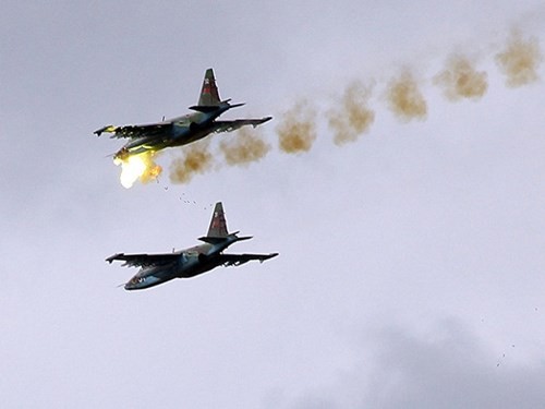 Máy bay chiến đấu Su-25 của không quân Nga tại Syria