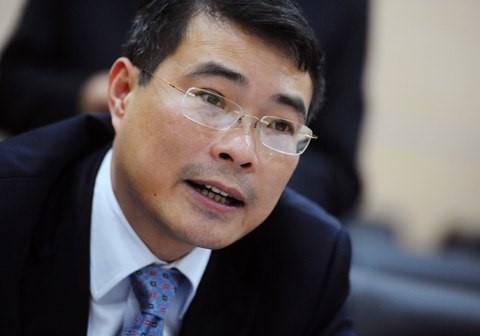 Tân Thống đốc Lê Minh Hưng mới bước qua tuổi 46 trước khi nhận vị trí lãnh đạo đầu ngành ngân hàng Việt Nam. Ảnh: Hoàng Hà.