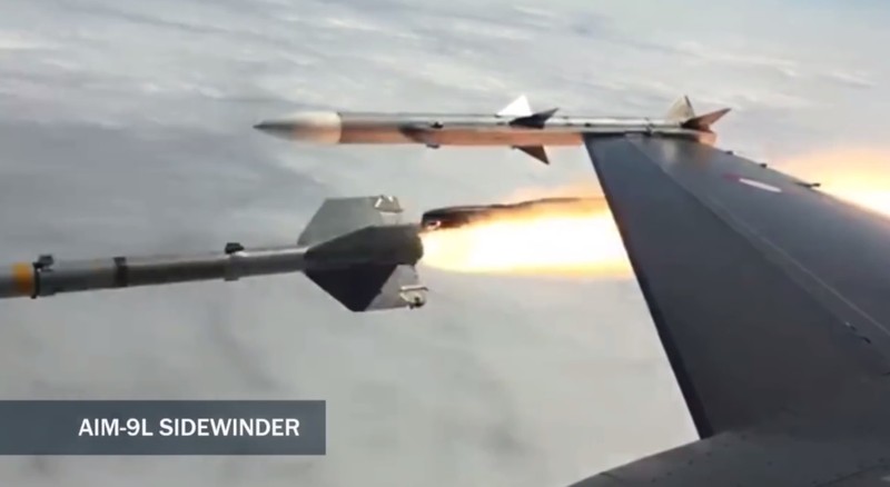 Video hiếm, cận cảnh tiêm kích F-16 phóng tên lửa diệt mục tiêu