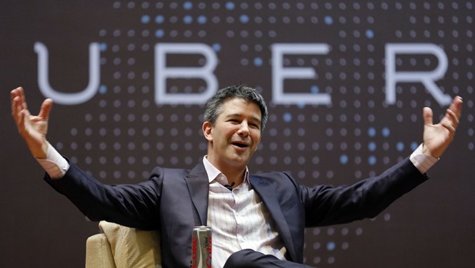 Nhà đồng sáng lập kiêm CEO Uber Travis KalanickReuters
