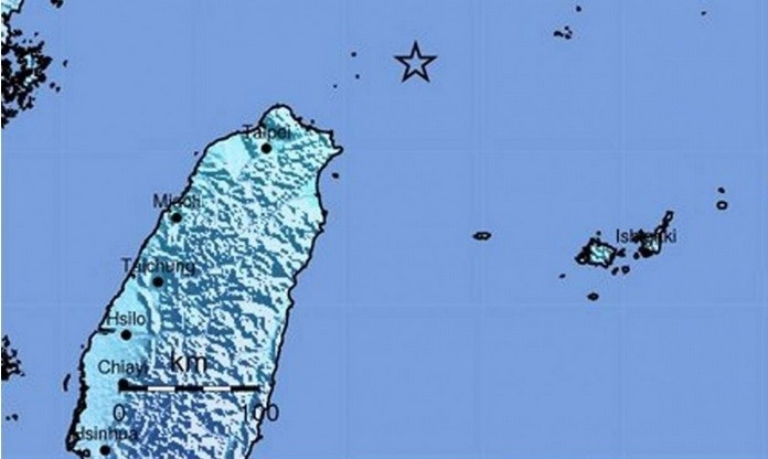 Khu vực bị ảnh hưởng mạnh nhất từ trận động đất là khu vực phía Bắc đảo Đài Loan