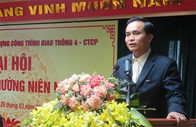 Ông Lê Ngọc Hoa có mặt tại Đại hội cổ đông của Cienco4 ngày 29/3/2015 với tư cách lãnh đạo cũ và là một cổ đông