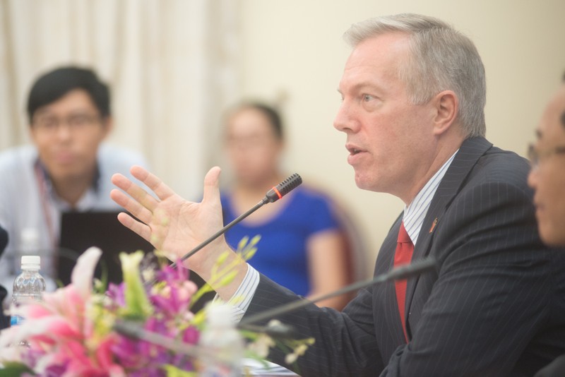 Đại sứ Mỹ tại Việt Nam Ted Osius. Ảnh: TTXVN