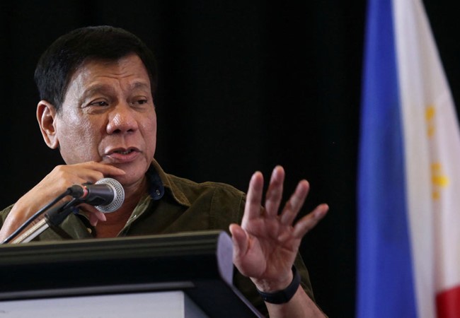 Tổng thống Duterte muốn Nga làm đồng minh và bảo vệ Philippines