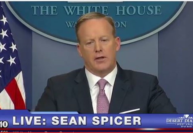 Người phát ngôn chính quyền Mỹ - Sean Spicer