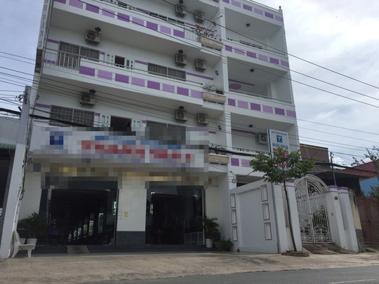 Khách sạn nơi ông Quang mất trộm tiền. Ảnh: NLĐ