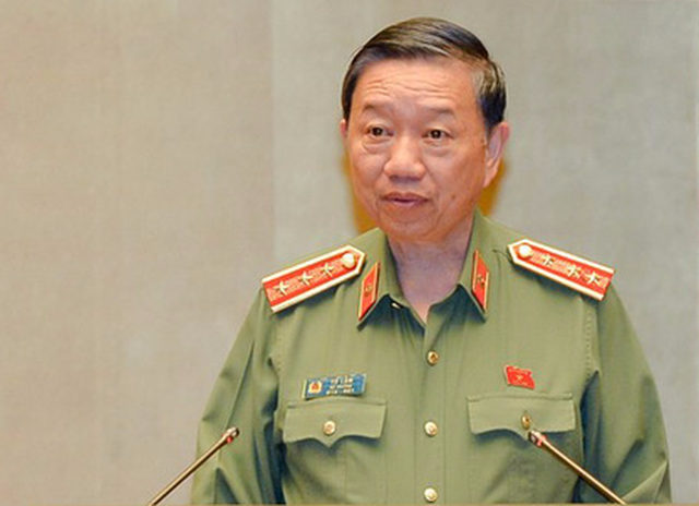 Bộ trưởng Bộ Công an Tô Lâm - Ảnh: Quochoi.vn
