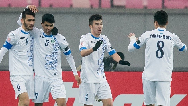 Đội tuyển Uzbekistan. Nguồn: thethaovanhoa.vn