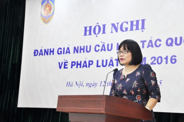 Bà Đặng Hoàng Oanh, tân Thứ trưởng Bộ Tư pháp. Ảnh: dangcongsan.vn