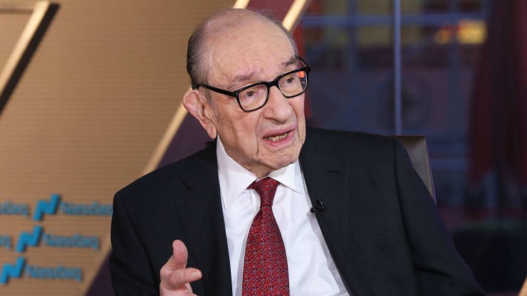 Alan Greenspan - cựu Chủ tịch Cục Dự trữ Liên bang Mỹ (Ảnh: CNBC)