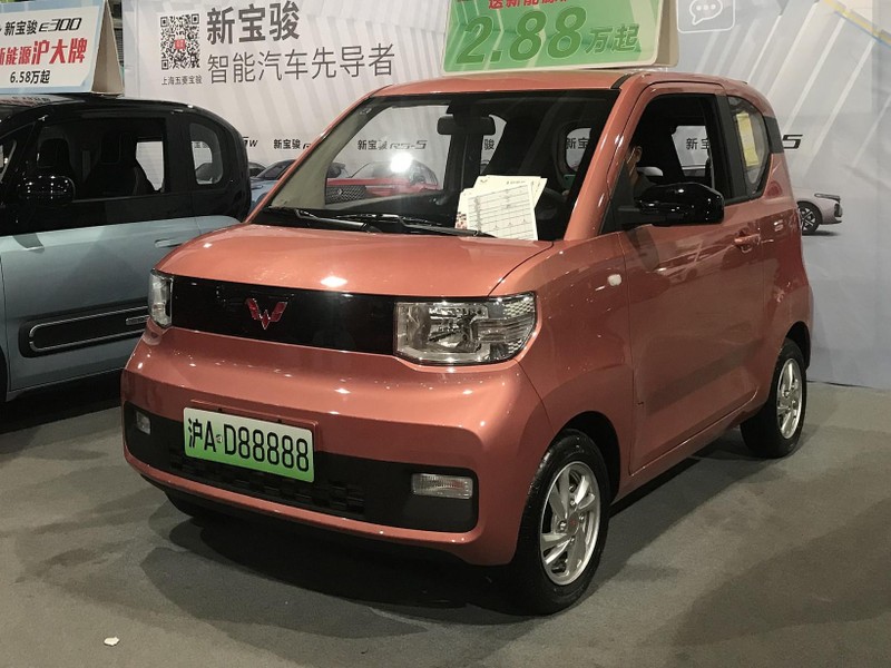 Chiếc xe hơi điện siêu rẻ tại Trung Quốc (Ảnh: The Next Web)