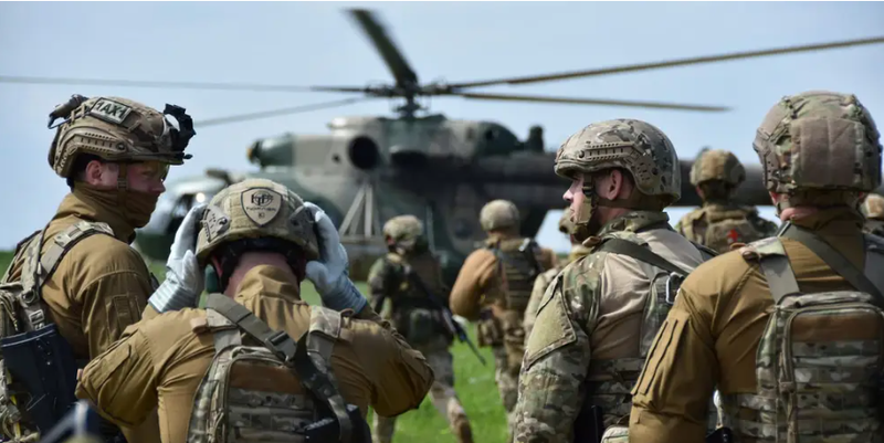 Lực lượng đặc nhiệm Ukraine tăng gấp đôi quy mô khi được Mỹ giúp đỡ (Ảnh: Business Insider)